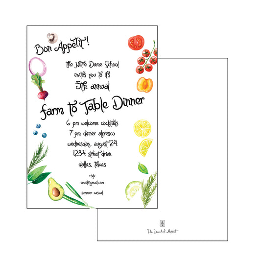 Ingredients | Invitation