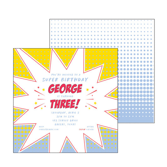 Superhero | Invitation