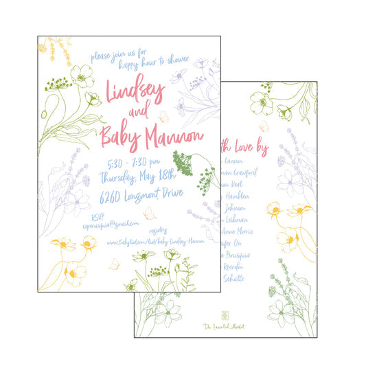 Wildflowers | Invitation