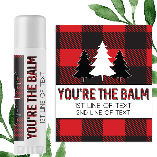 Perfectly Plaid Lip Balms