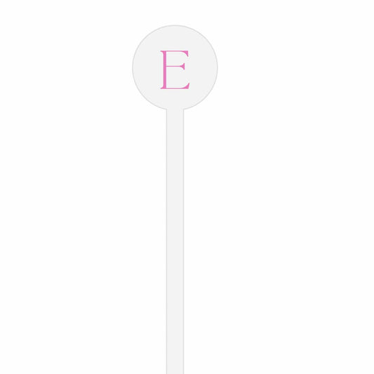 Happy | Stir Stick | Wooden Or Acrylic Round