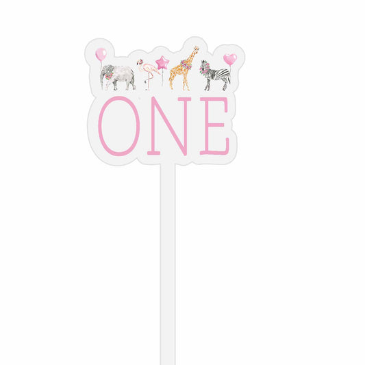 Party Animals | Stir Stick | Die Cut Shape