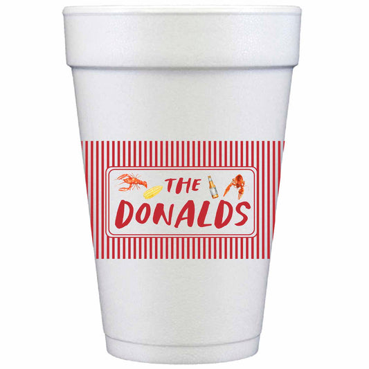Crawfish Boil | Styrofoam Cups | Digital