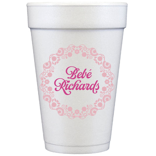 Fiesta Bebe | Styrofoam Cups