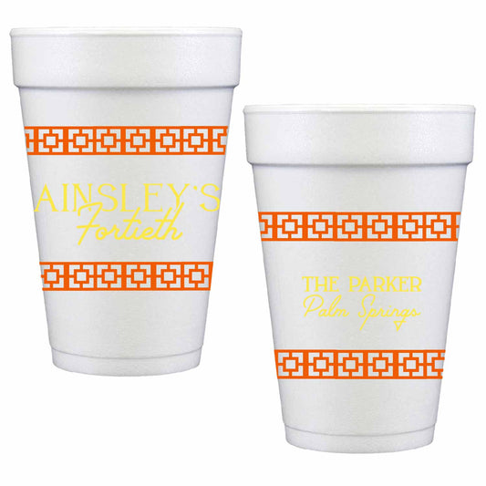 Palm Trees | Styrofoam Cups