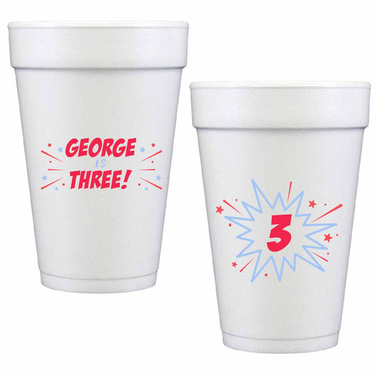 Superhero | Styrofoam Cups
