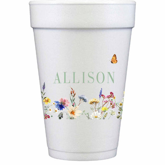 Wildflower Garden | Styrofoam Cups