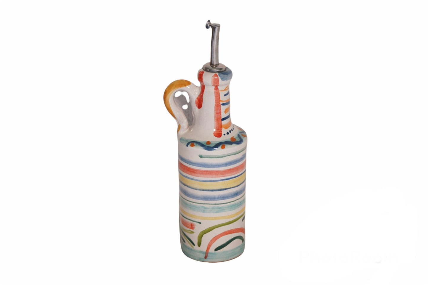 Hand Painted "Abstract" decoration cruet