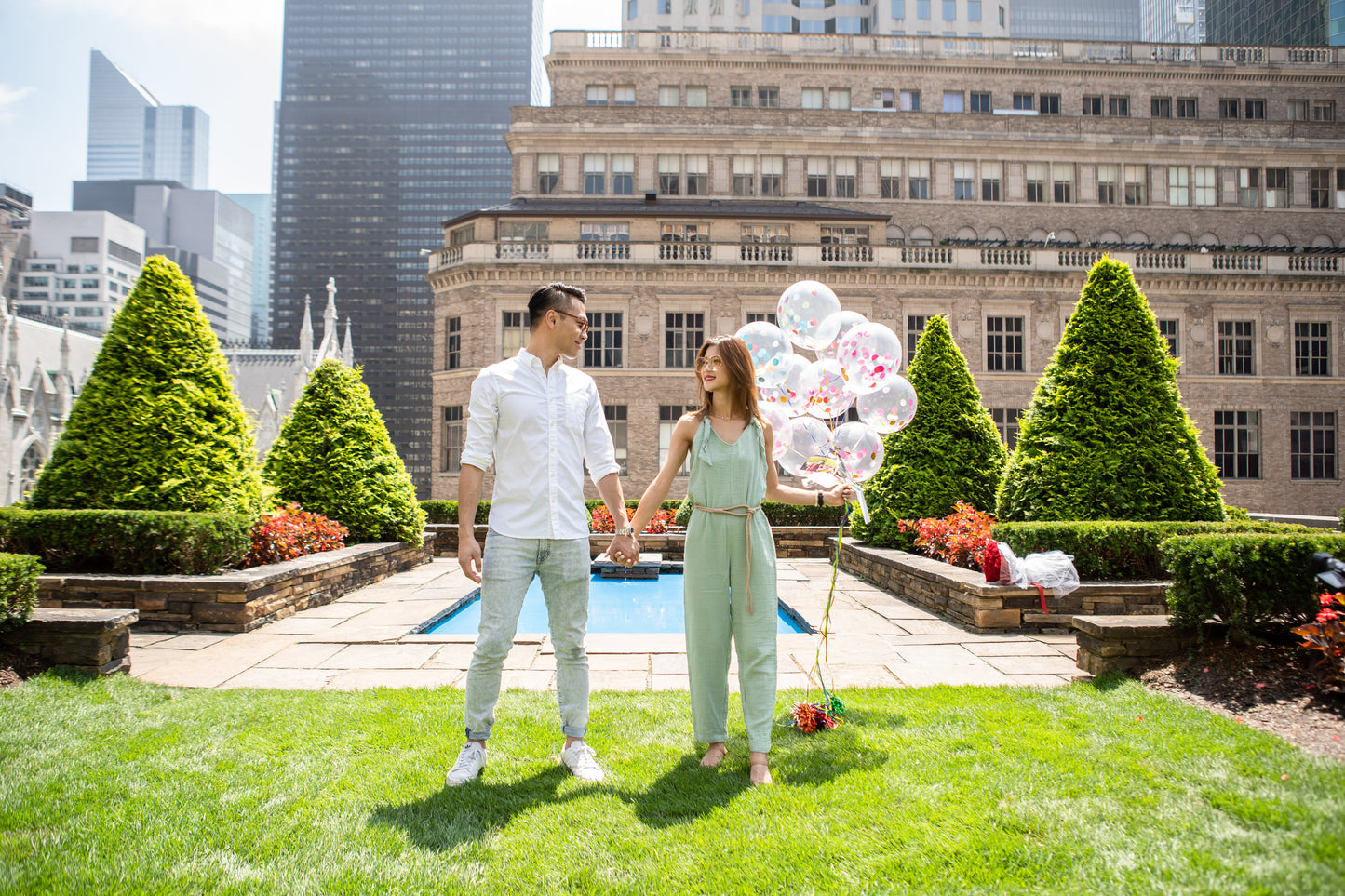 Private Garden Rooftop Wedding Ceremony Package