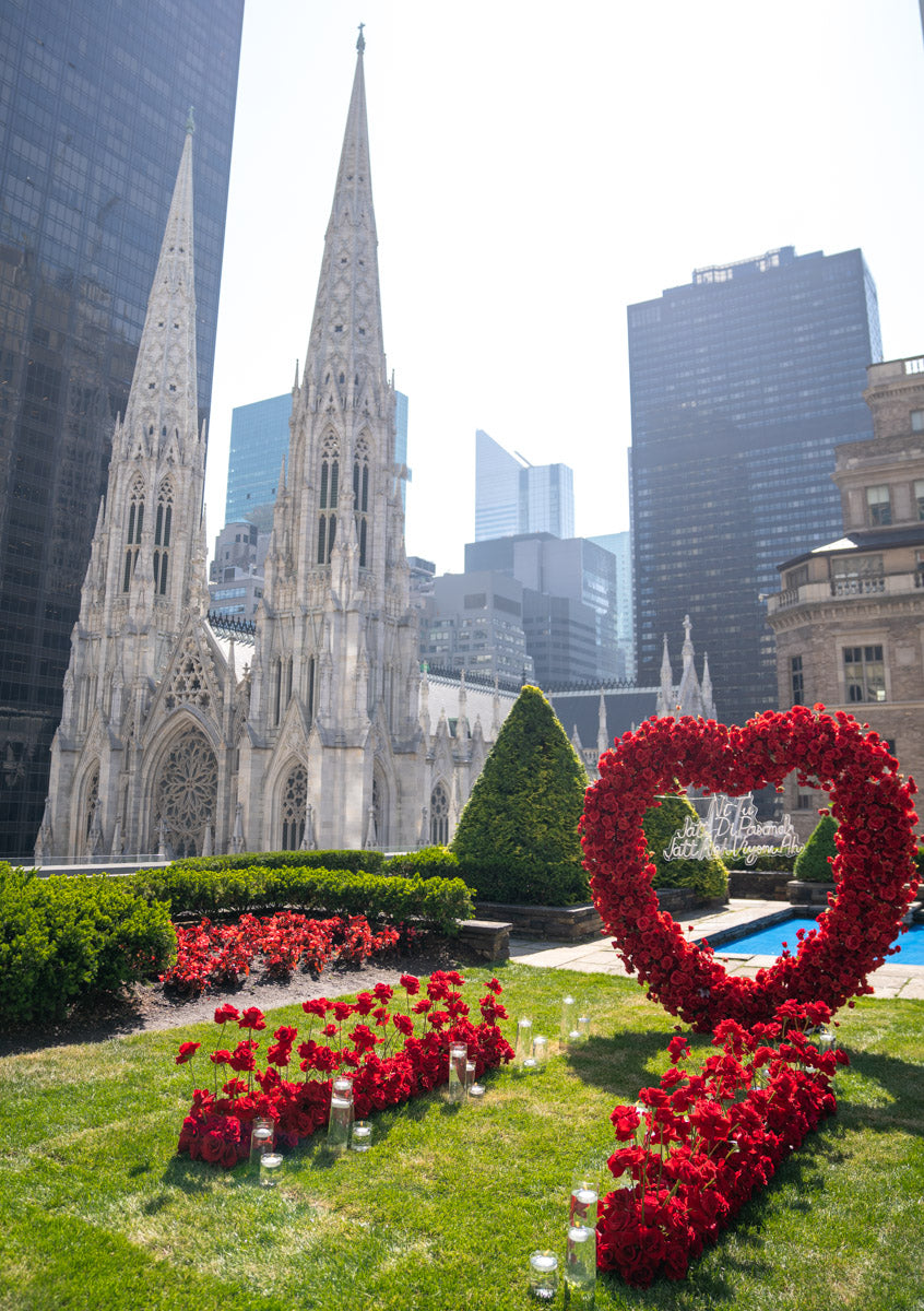 Private Garden Rooftop Wedding Ceremony Package