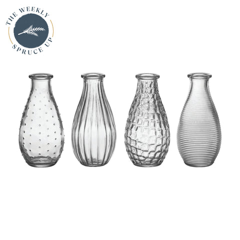 Cafe Bud Vase Collection 5.5"