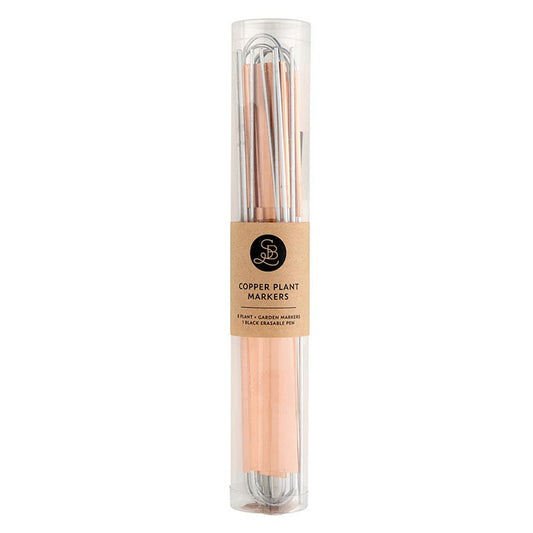 Copper Plant Markers - Set of 8