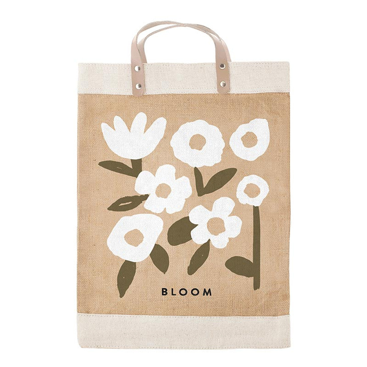 Natural Market Tote - Bloom