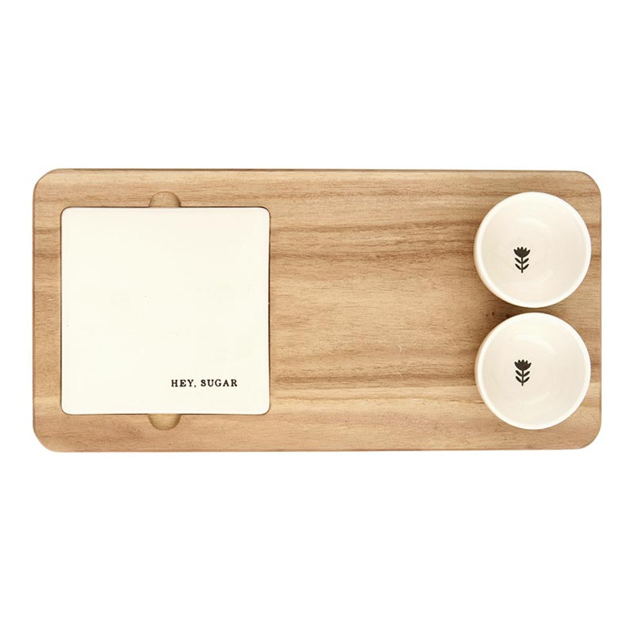 Dessert Board with Ceramic Tray + Bowls