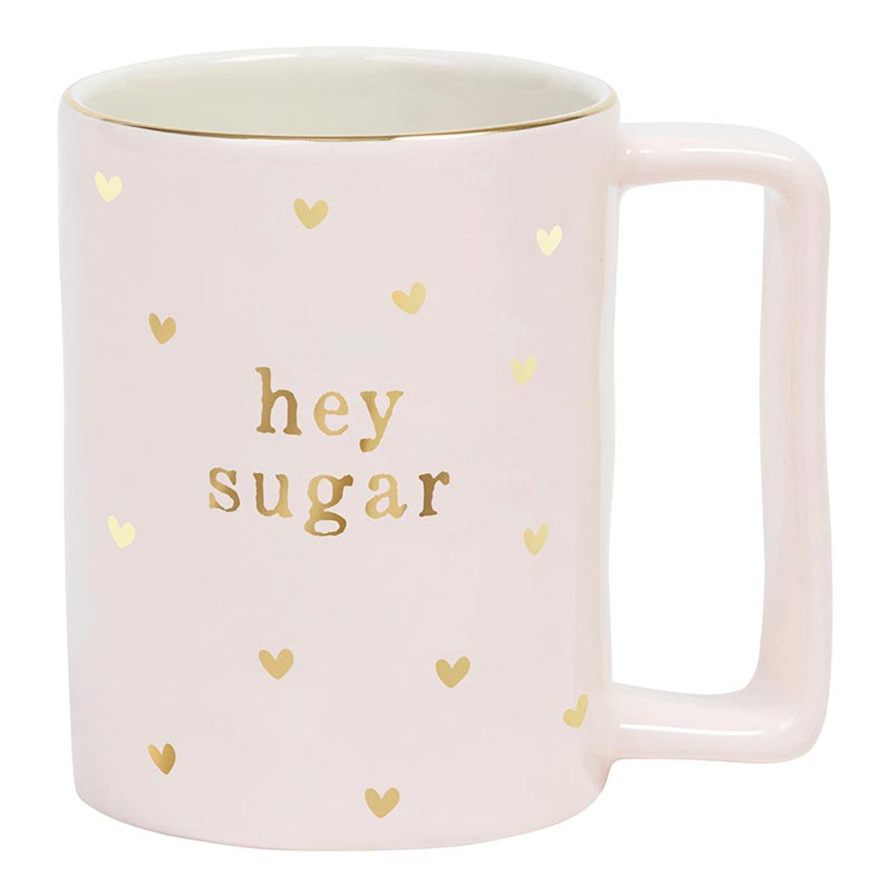 Gold Foil Organic Mug - Hey Sugar