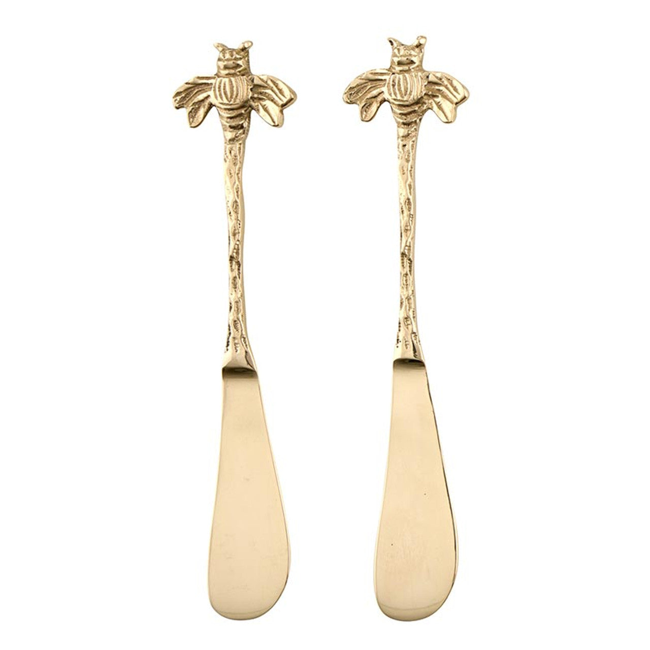 Gold Bee Spreaders - Set of 2