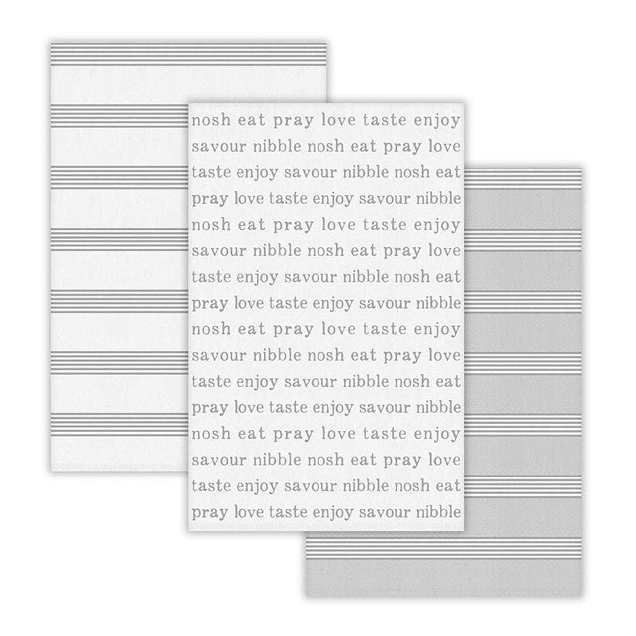 Face to Face Kitchen Towel Set - Happy House - Set of 3