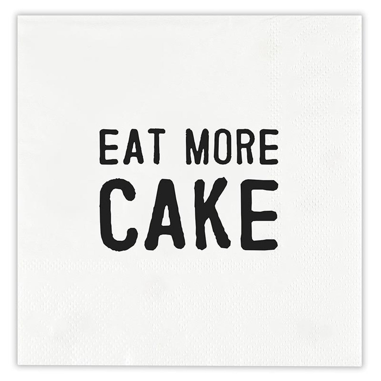 Face to Face Cocktail Napkins - Eat More Cake