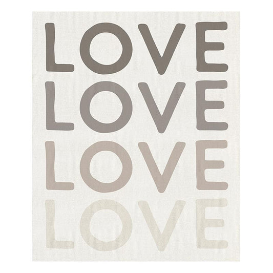 Face to Face Luxe Throw - Love