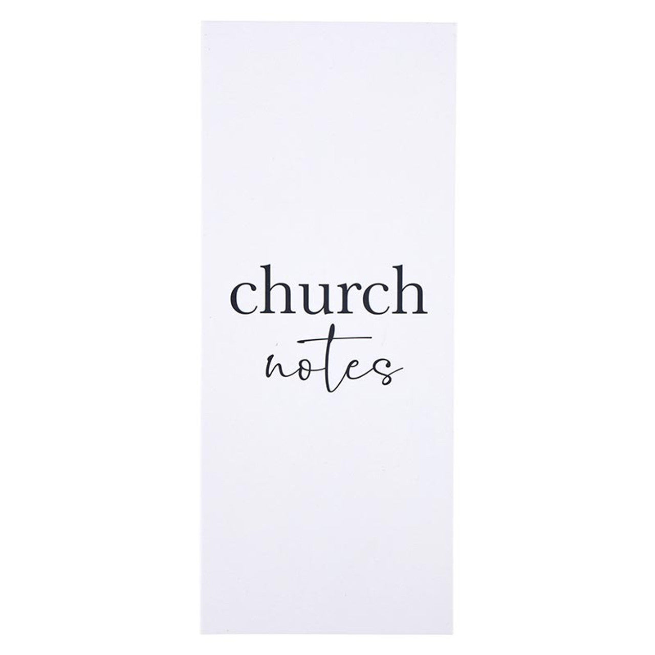 Face to Face Notepad - Church notes