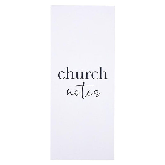 Face to Face Notepad - Church notes
