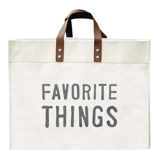 Face to Face Canvas Tote - Favorite Things