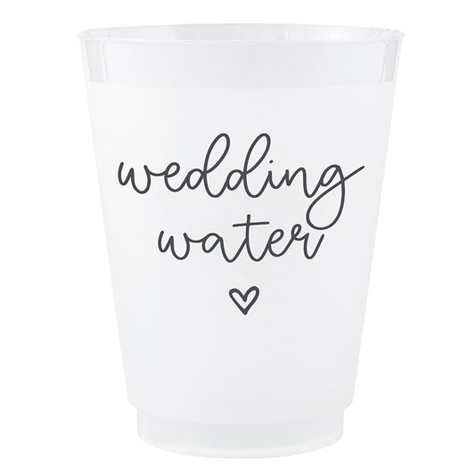 Frost Cups - Wedding Water - Set of 8