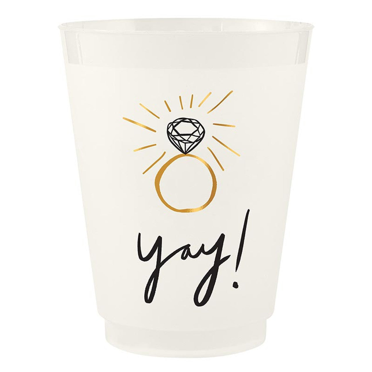 Frost Cups - Yay! - Set of 8