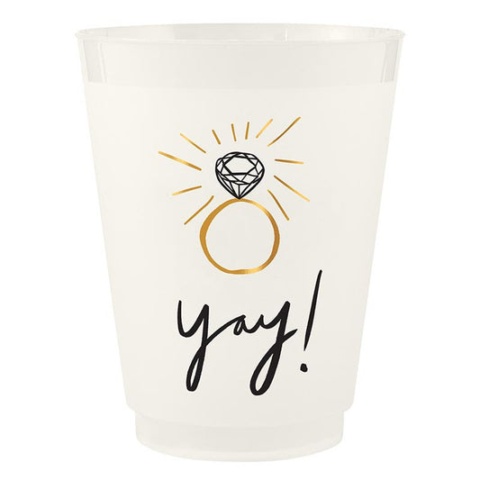 Frost Cups - Yay! - Set of 8