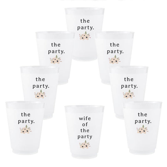 Frost Cups - Wife of the Party - Set of 8