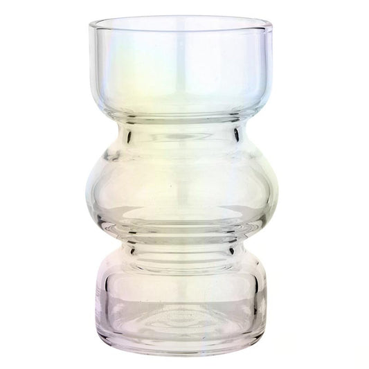 Glass Bubble Vase - Clear - 4" H
