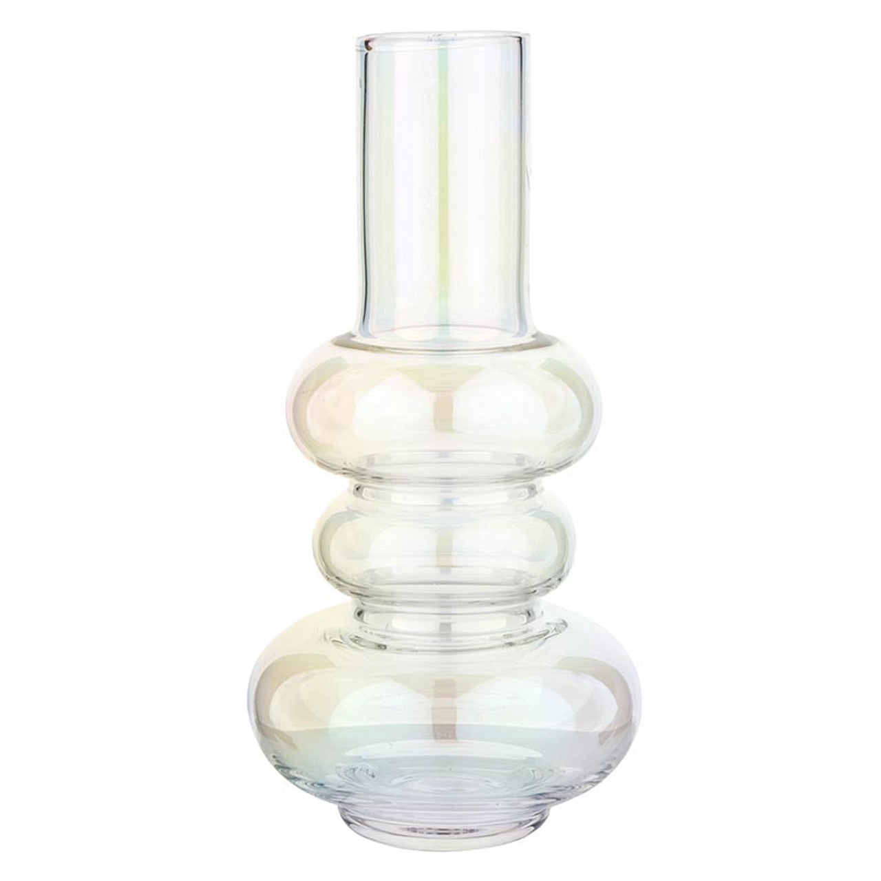 Glass Bubble Vase - Luster - 6.75" H