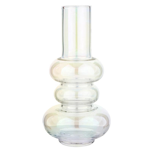 Glass Bubble Vase - Luster - 6.75" H