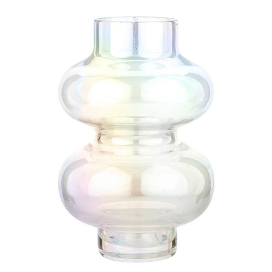 Glass Bubble Vase - Luster - 5" H