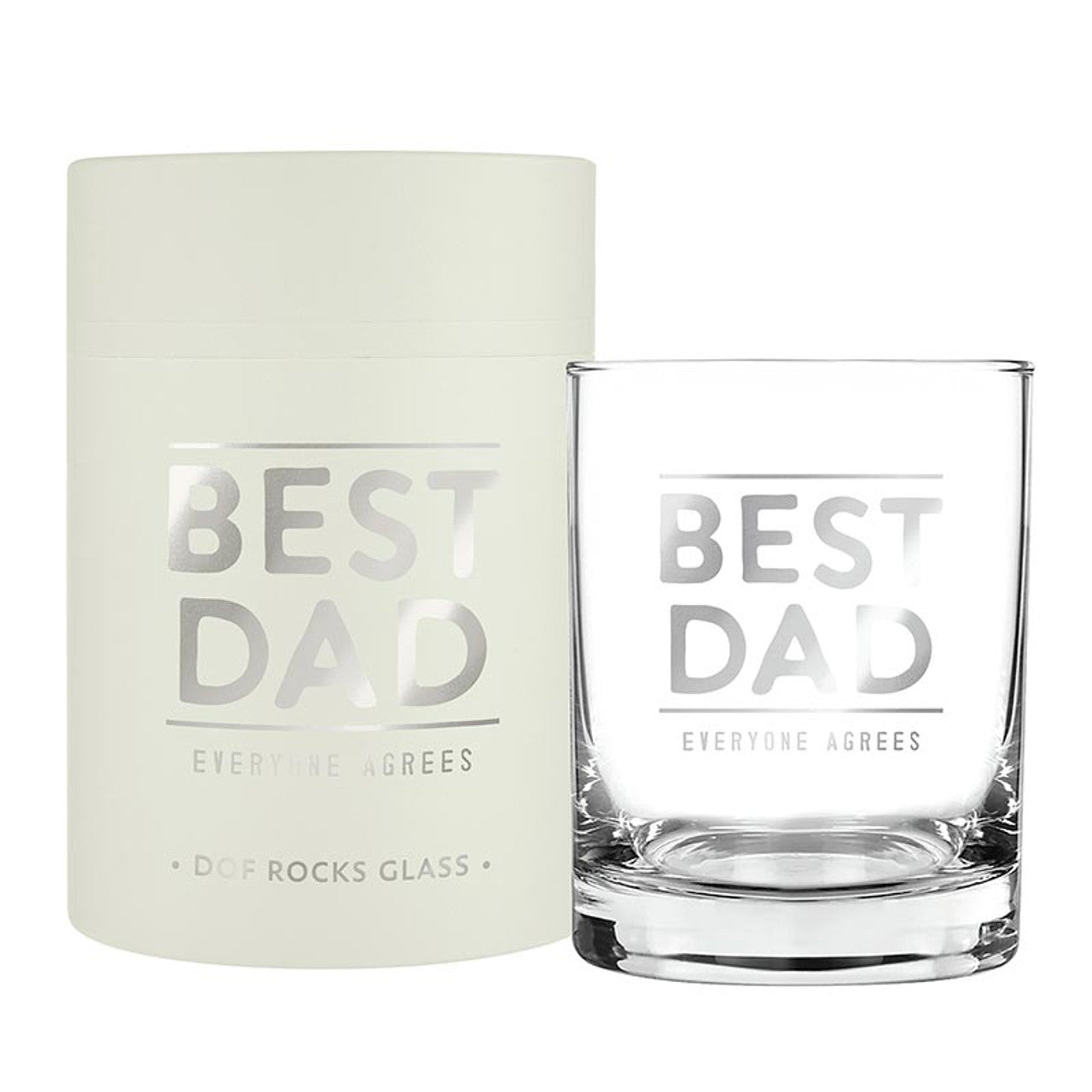 DOF Rocks Glass - Best Dad