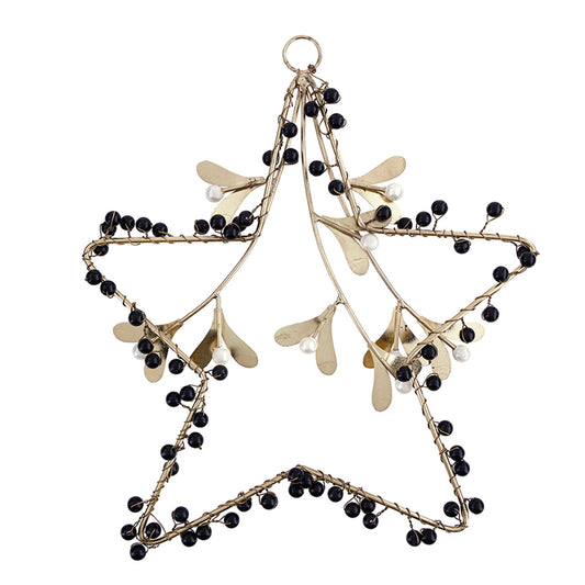 Metal Star Ornament - Medium