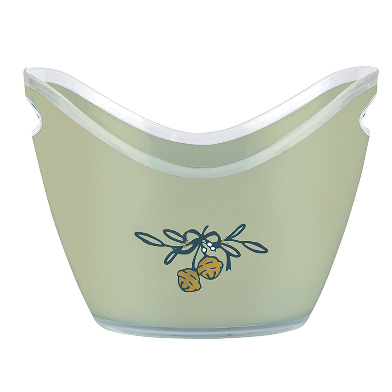 Acrylic Beverage Bucket - Jingle