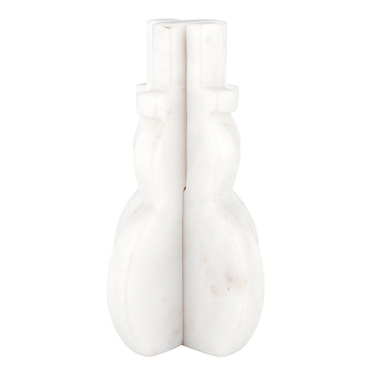 6" Marble Interlock Snowman
