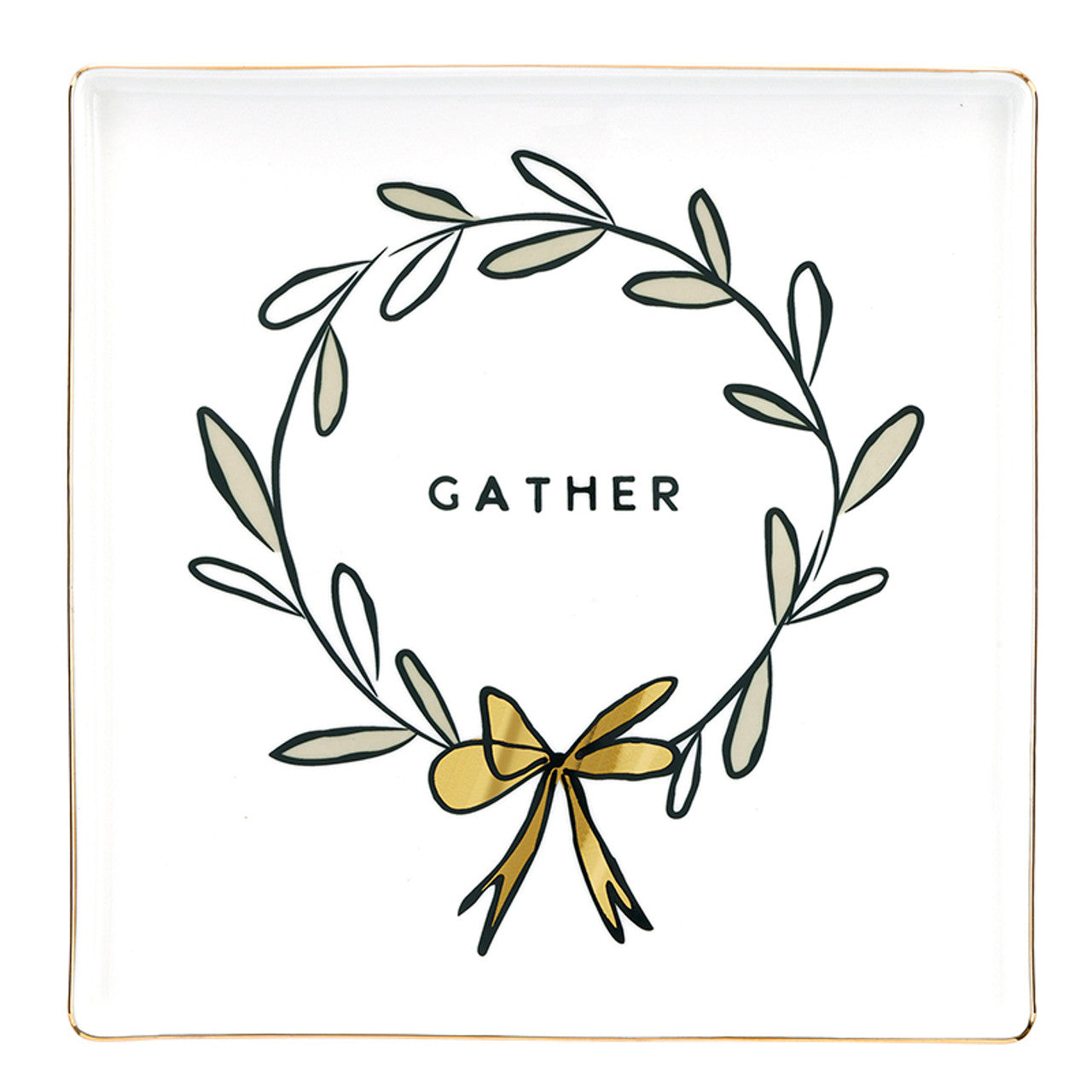 Ceramic Square Tray - Gather