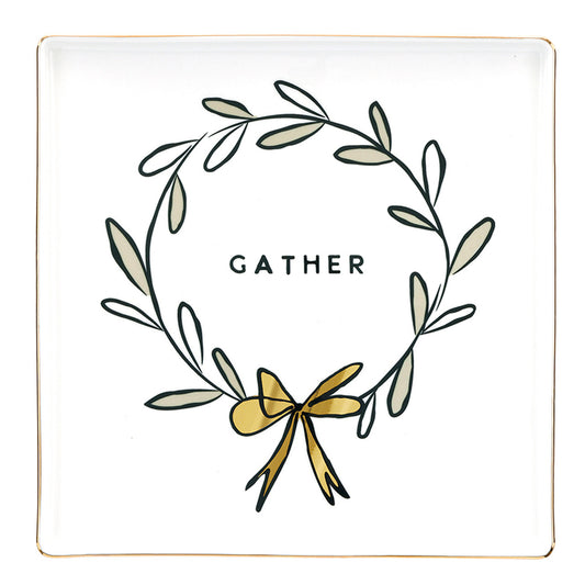Ceramic Square Tray - Gather