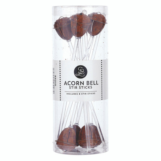 Acorn Bell Stir Sticks