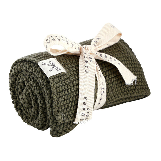 Knit Dish Towel - Sage