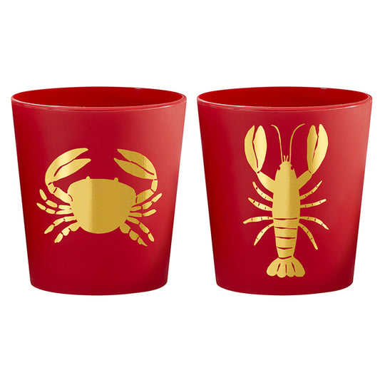 Frost Shot Cups - Crab + Lobster - Set of 10