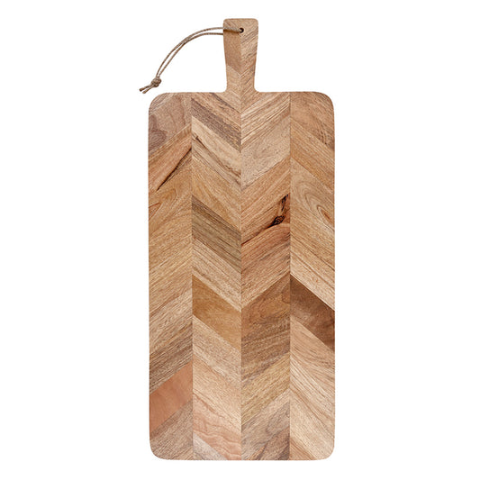 Face to Face Herringbone Charcuterie Board