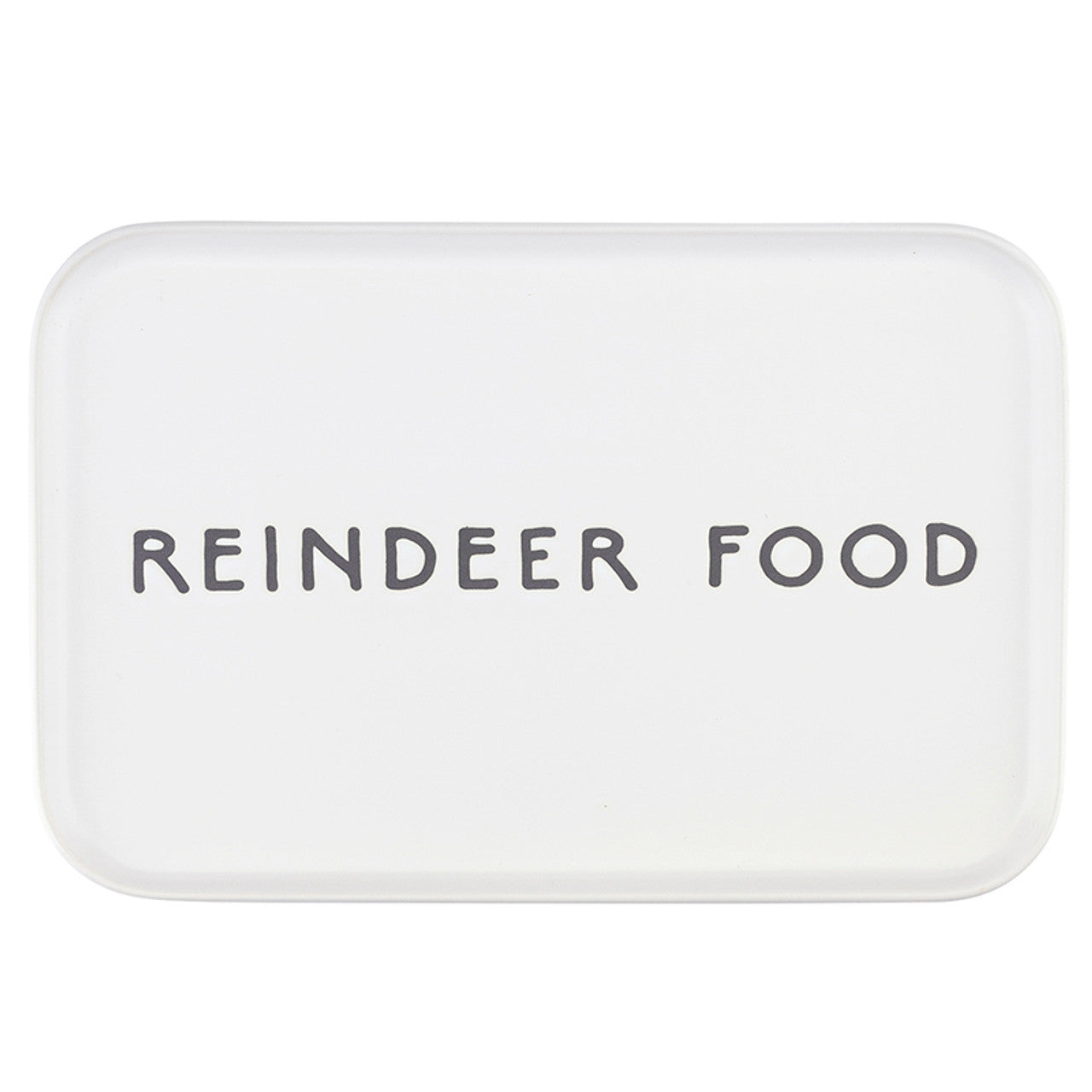 Face to Face Ceramic Serving Platter - Reindeer Food