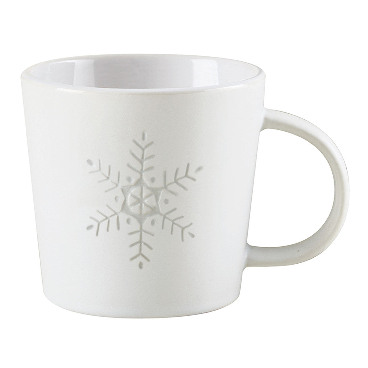 Face to Face Ceramic Coffee Mug - Snowflake