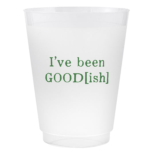 Face to Face Frost Cups - Been Goodish - Set of 8