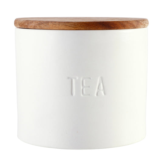 Face to Face Ceramic Canister - Tea
