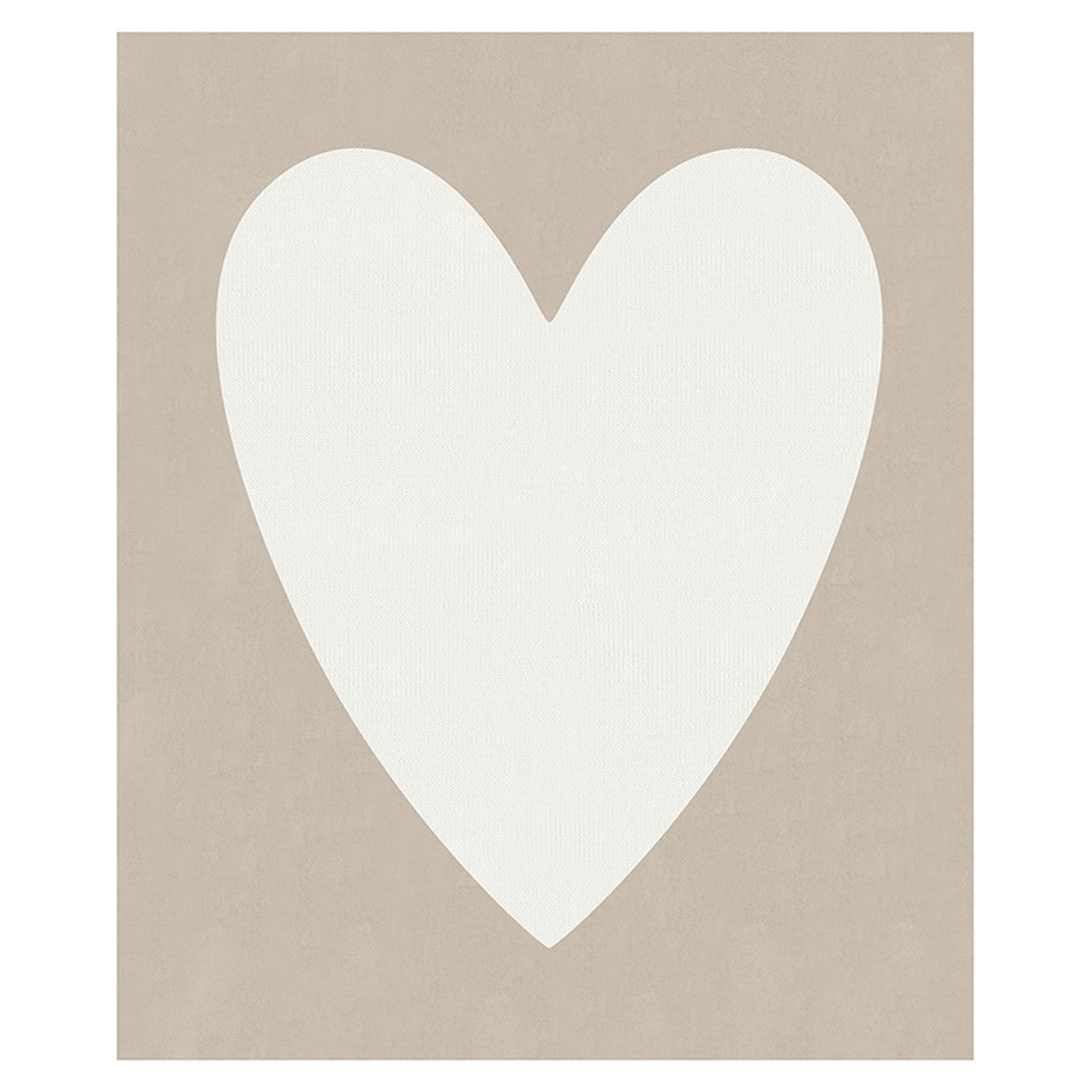 Face to Face Luxe Throw - Heart