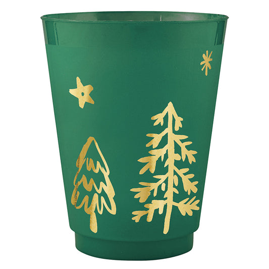 Frost Cups - Trees - Set of 8